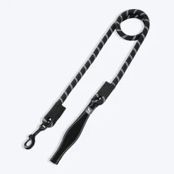 HUFT Classic Rope Leash For Dog - Black - 5 ft
