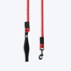 HUFT Classic Rope Leash For Dog - Red - 5 ft