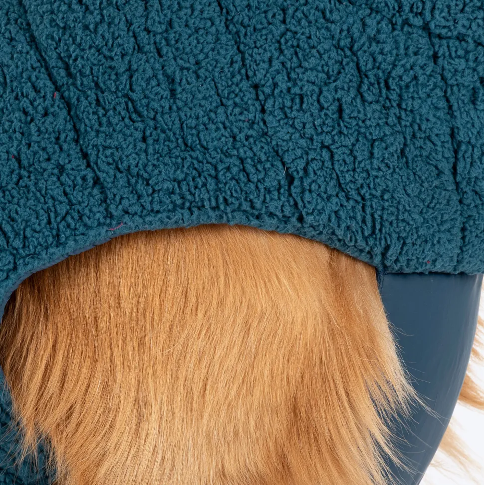 HUFT Cloudy Comfort Jacket For Big Dog - Peacock Blue