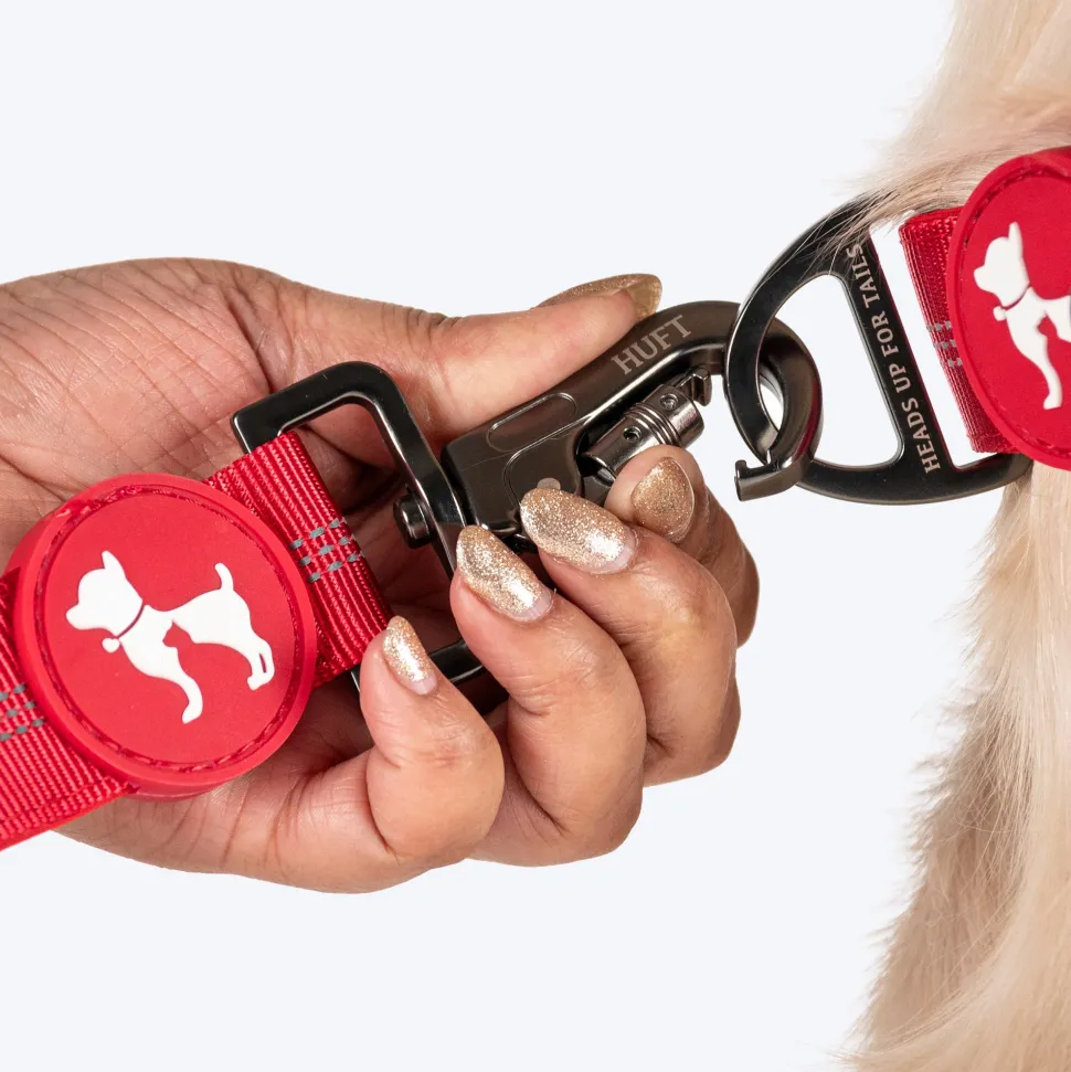HUFT Comfort Plus Leash For Dog - Red