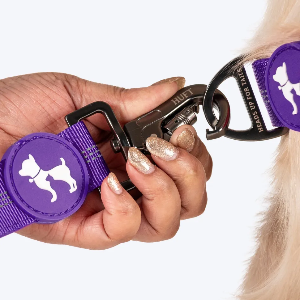 HUFT Comfort Plus Leash For Dog - Purple