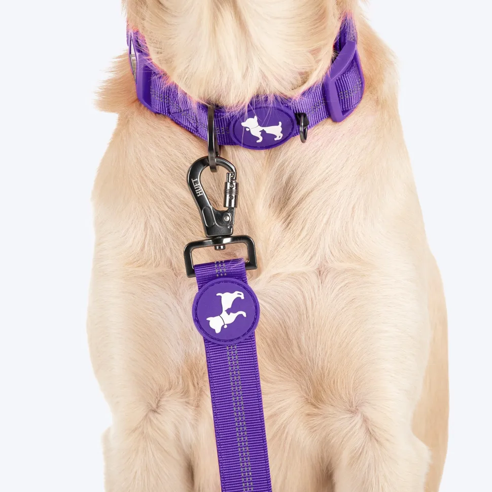 HUFT Comfort Plus Leash For Dog - Purple