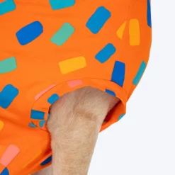 HUFT Confetti Love T-Shirt For Dog - Orange