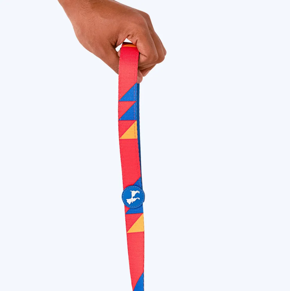 HUFT Crimson Thrill Printed Dog Leash