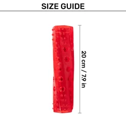 HUFT Crinkly Stick Chew Toy For Dog - Red