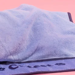 HUFT Cutest Microfibre Towel For Dogs & Cats - Light Blue