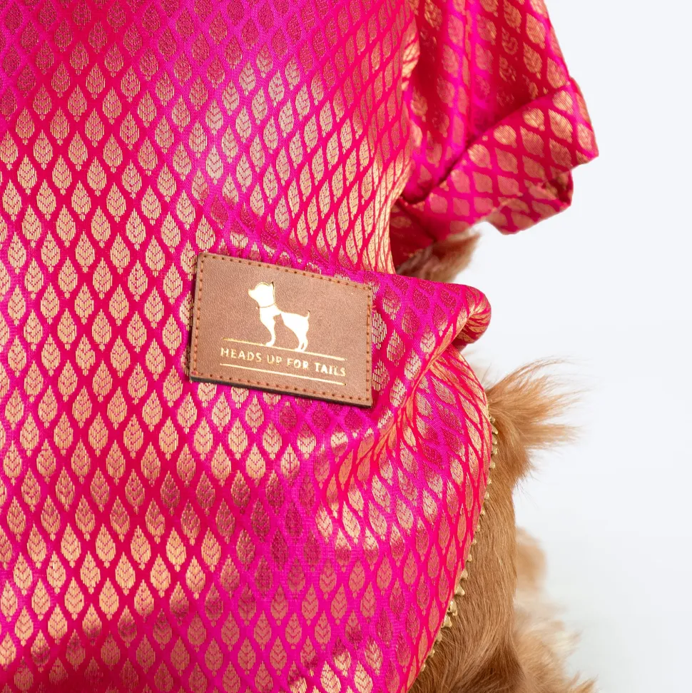 HUFT Dapper Doggo Kurta For Dog - Pink