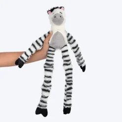 HUFT Debra The Zebra Squeaky Plush Toy For Dog - Multicolor