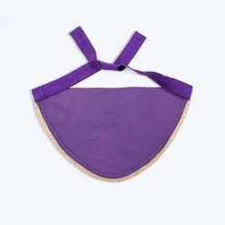 HUFT Desi Regal Bandana For Dog - Violet