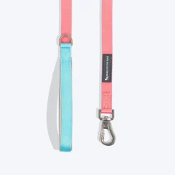 HUFT Dichromatic Leash For Dog - Pink & Turquoise