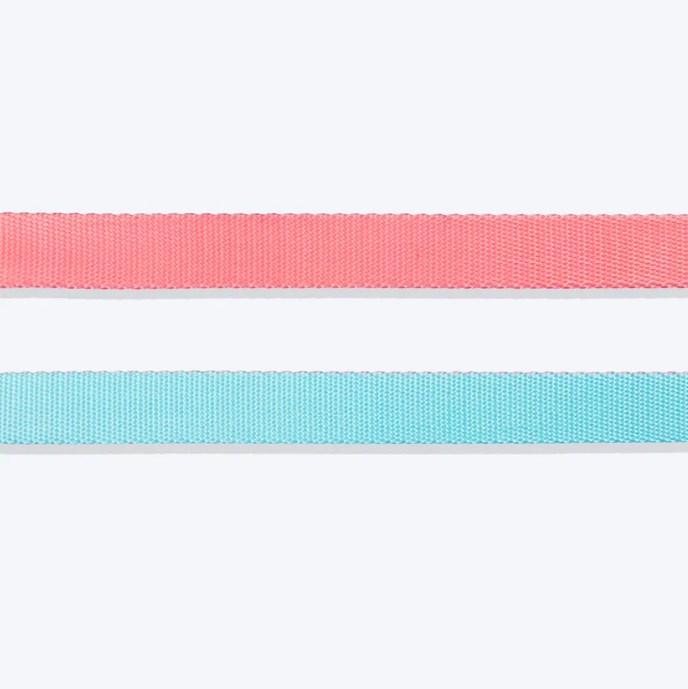 HUFT Dichromatic Leash For Dog - Pink & Turquoise