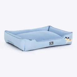 HUFT Doggie Classic Lounger Bed For Dog - Blue