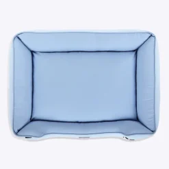 HUFT Doggie Classic Lounger Bed For Dog - Blue