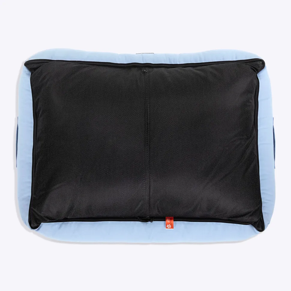 HUFT Doggie Classic Lounger Bed For Dog - Blue