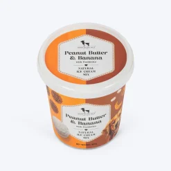 HUFT Dog Ice Cream Peanut Butter & Banana With Prebiotics Mix Treat - 40 gm