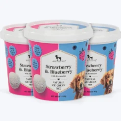 HUFT Dog Ice Cream Strawberry & Blueberry With Prebiotics Mix Treat - 40 gm