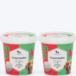HUFT Dog Ice Cream Watermelon With Prebiotics Mix Treat - 40 gm