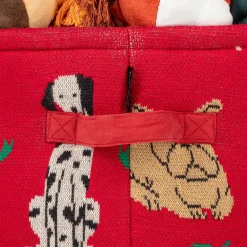 HUFT Doodle Buddy Toy Basket For Dog & Cat - Multicolor