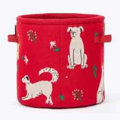 HUFT Doodle Buddy Toy Basket For Dog & Cat - Multicolor