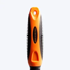 HUFT Double Sided Steel Comb for Cats & Dogs - Orange