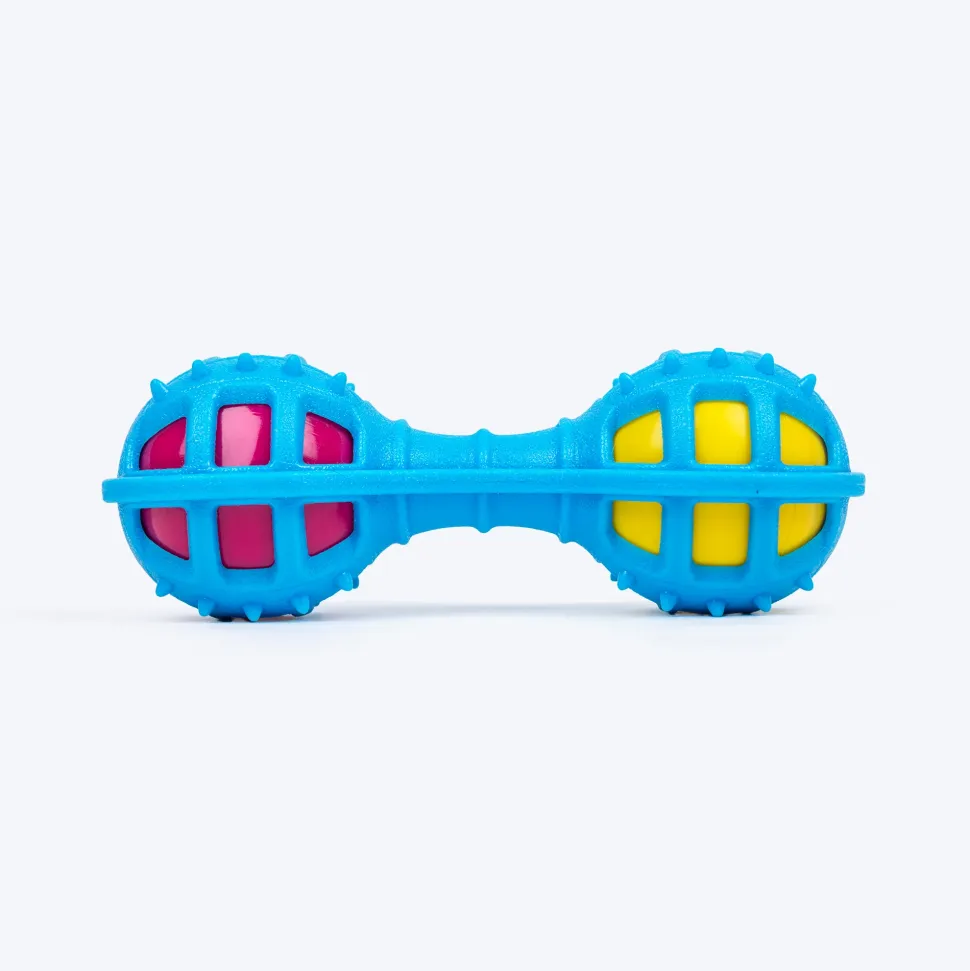 HUFT Double Trouble Chew Toy For Dog - Multicolor