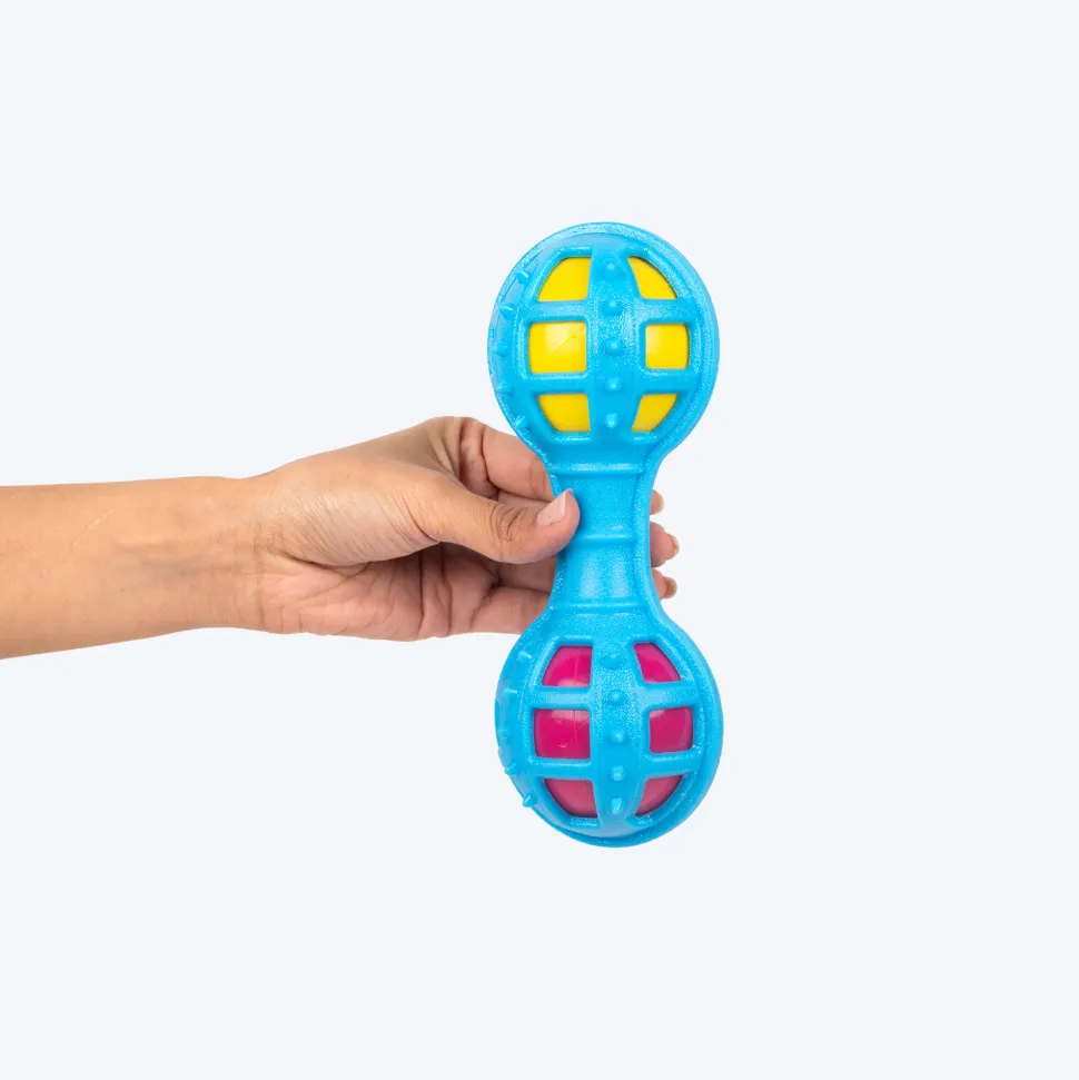 HUFT Double Trouble Chew Toy For Dog - Multicolor