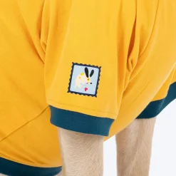 HUFT Drool Is Cool T-Shirt For Dog - Yellow