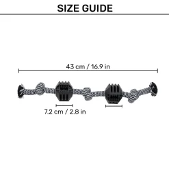 HUFT Dual Tug Master Rope Toy For Dogs