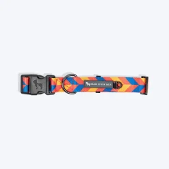 HUFT Dynamic Chevron Collar For Dog - Red & Yellow