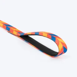 HUFT Dynamic Chevron Leash For Dog - Red & Yellow