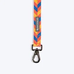 HUFT Dynamic Chevron Leash For Dog - Red & Yellow