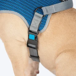 HUFT Easy Fit U-Harness For Dog - Blue