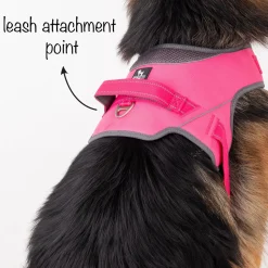 HUFT Easy On Dog Harness - Pink