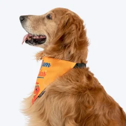 HUFT Ek Dum Bindas Bandana For Dog - Yellow