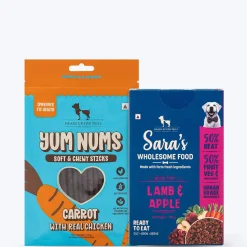 HUFT Farm Feast Duo: Carrot With Lamb & Apple For Dogs