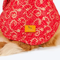 HUFT Festive Bliss Kurta For Dog - Red