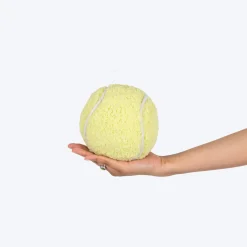 HUFT Fetch & Squeak Plush Ball For Dog - Green