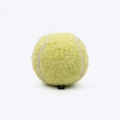 HUFT Fetch & Squeak Plush Ball For Dog - Green