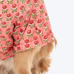HUFT Floral Paws Kurta For Dog - Pink