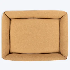 HUFT Flutter Of Love Lounger Bed For Dog - Light Brown