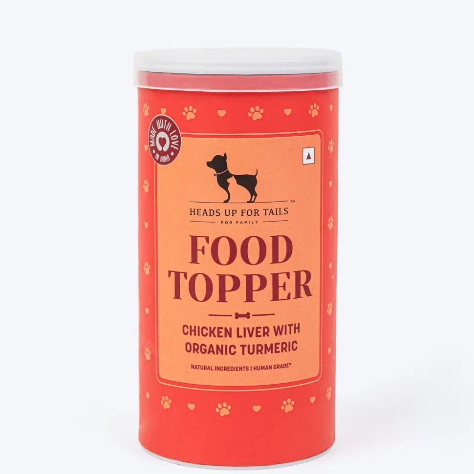 HUFT Food Topper Chicken Liver with Organic Turmeric For Dog