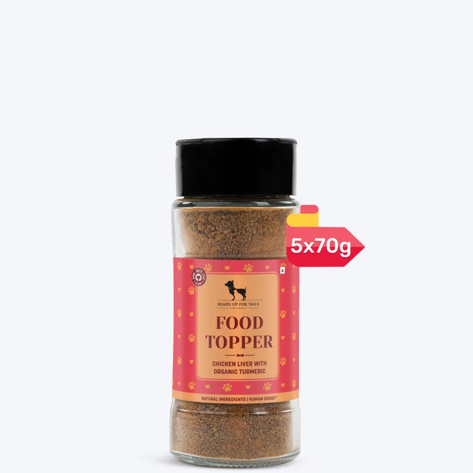 HUFT Food Topper Chicken Liver with Organic Turmeric For Dog