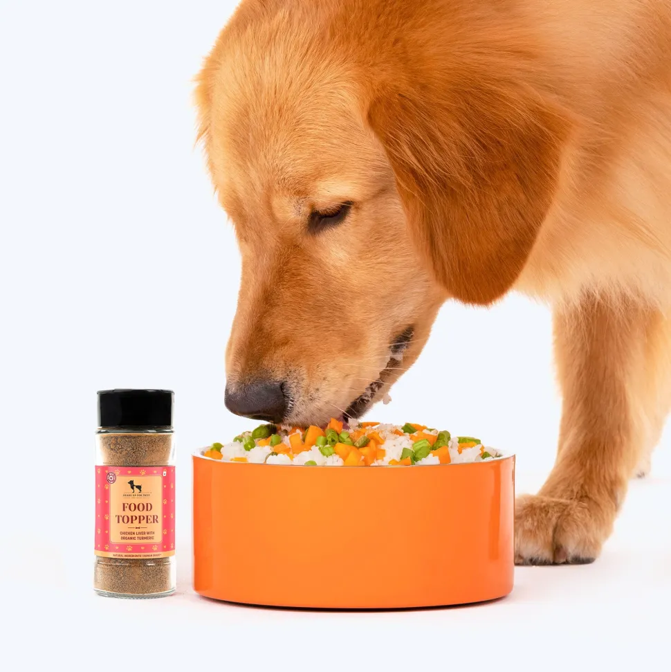 HUFT Food Topper Chicken Liver with Organic Turmeric For Dog