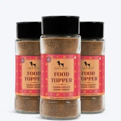 HUFT Food Topper Chicken Liver with Organic Turmeric For Dog