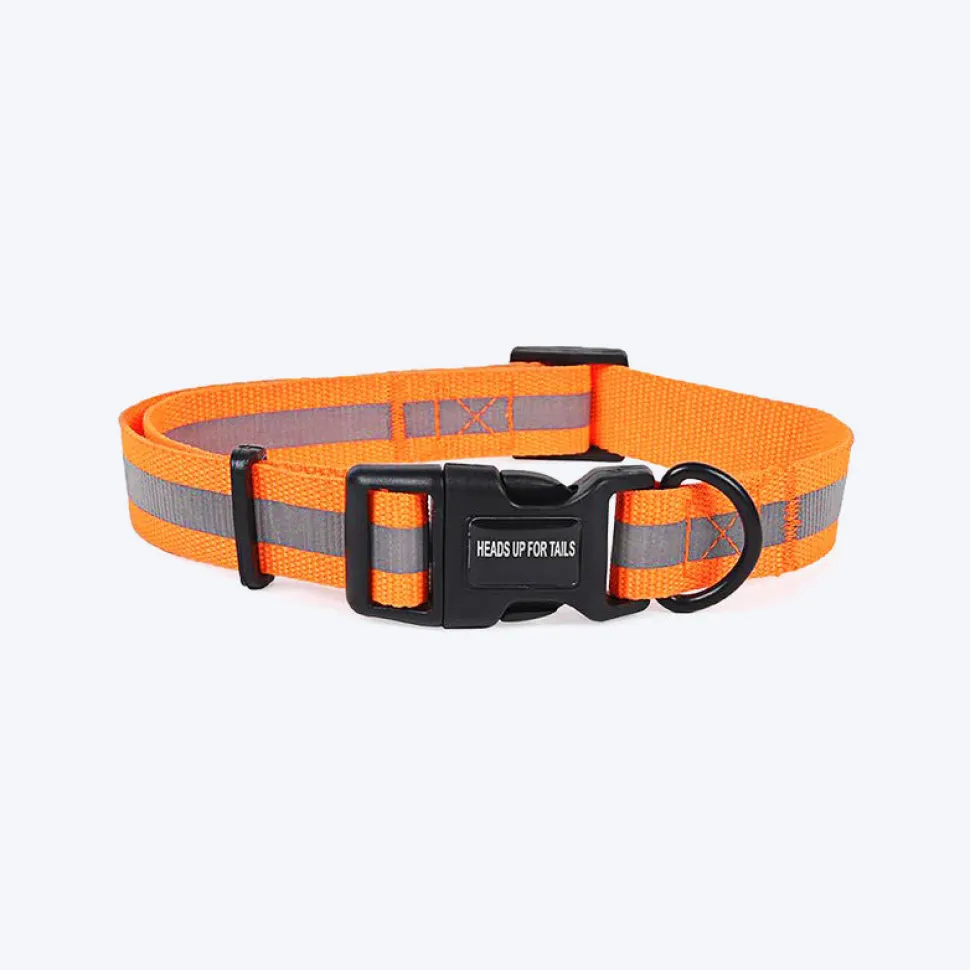 HUFT Foundation Reflective Dog Collar For Streeties - Pack Of 3
