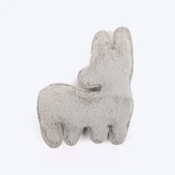 HUFT Funky Donkey Squeaky Cuddle Plush Toy For Dog - Grey