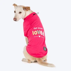 HUFT Fur-Ever Loved T-Shirt For Dogs - Pink