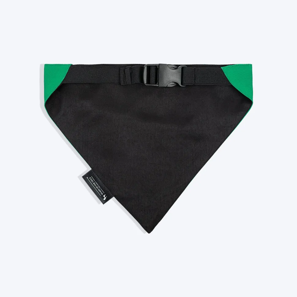 HUFT Furry & Fabulous Bandana For Dog - Green