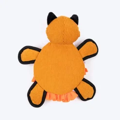 HUFT Fuzzy Fox Snuffle Toy for Dog - Orange