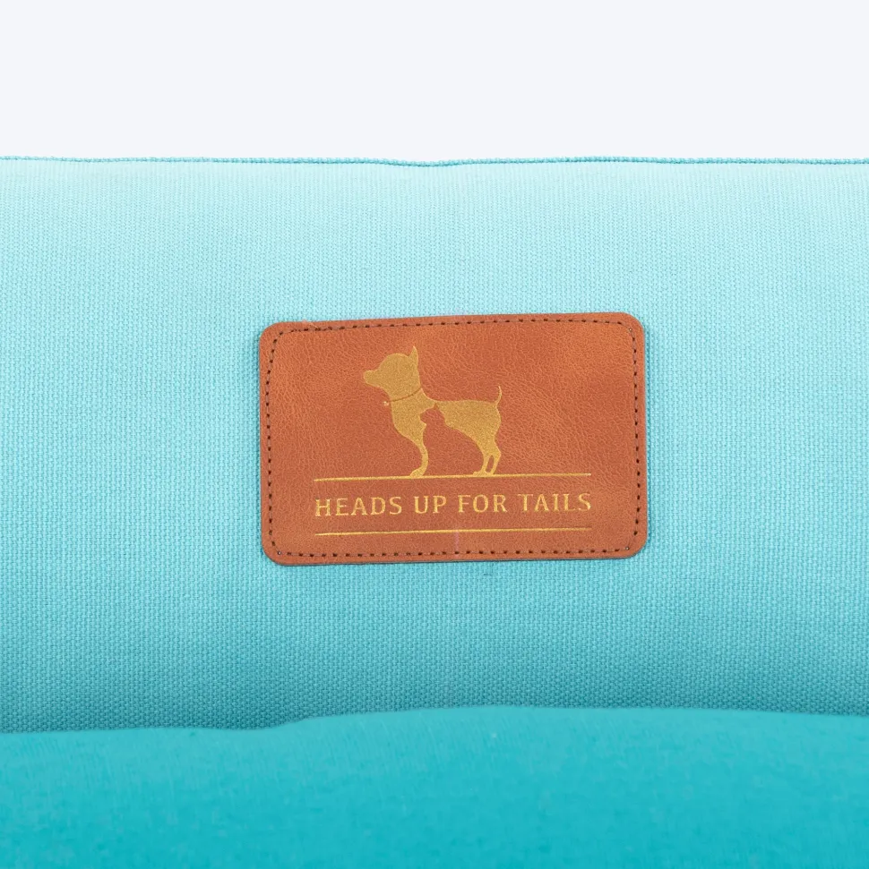 HUFT Gardenia Lounger Bed For Dog - Ice Blue